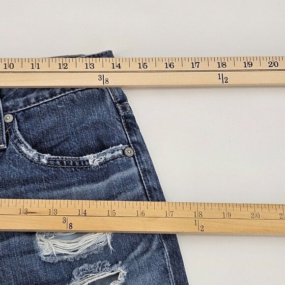 AG Adriano Goldschmied The Phoebe Vintage High Waisted Tapered Leg Jeans Size 27 - Picture 7 of 9